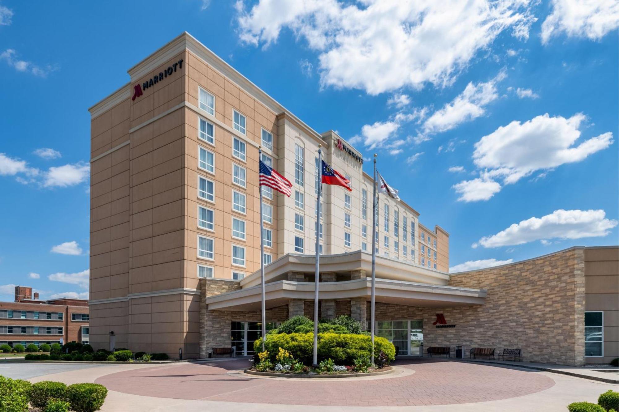 Macon Marriott City Center Buitenkant foto