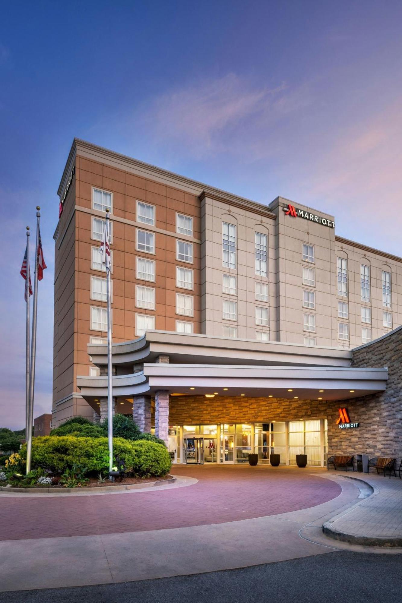 Macon Marriott City Center Buitenkant foto